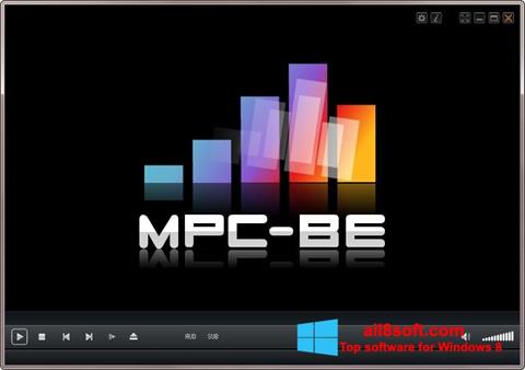Ekran görüntüsü MPC-BE Windows 8