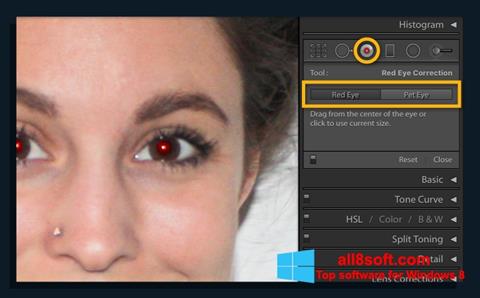 Ekran görüntüsü Red Eye Remover Windows 8