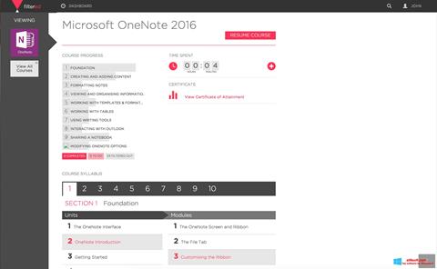 Ekran görüntüsü Microsoft OneNote Windows 8