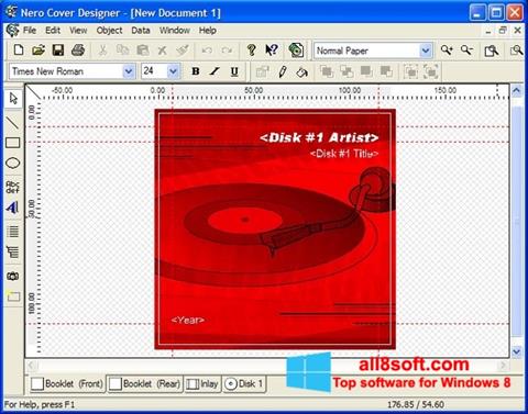 Ekran görüntüsü Nero Cover Designer Windows 8