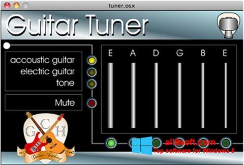 Ekran görüntüsü Guitar Tuner Windows 8
