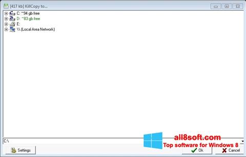 Ekran görüntüsü KillCopy Windows 8