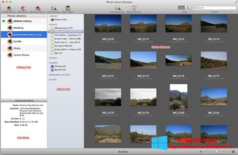 Ekran görüntüsü iPhoto Windows 8