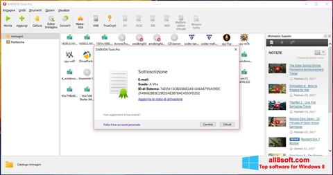 Ekran görüntüsü DAEMON Tools Pro Windows 8
