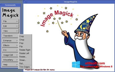 Ekran görüntüsü ImageMagick Windows 8