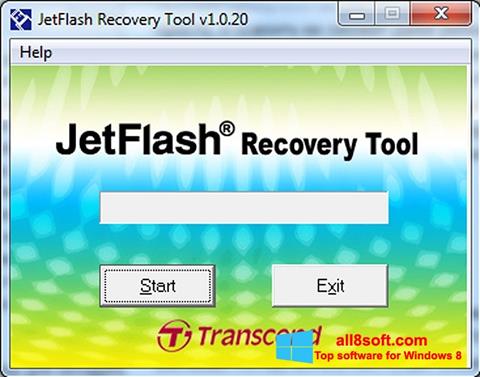 Ekran görüntüsü JetFlash Recovery Tool Windows 8