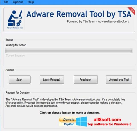 Ekran görüntüsü Adware Removal Tool Windows 8