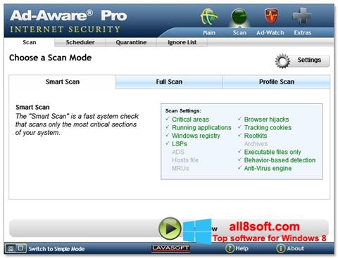 Ekran görüntüsü Ad-Aware Windows 8