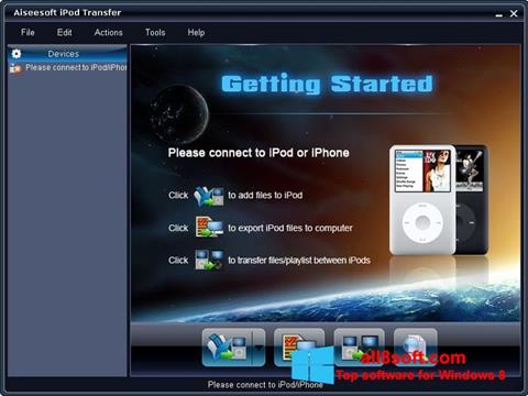 Ekran görüntüsü iPhone PC Suite Windows 8