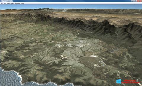 Ekran görüntüsü NASA World Wind Windows 8
